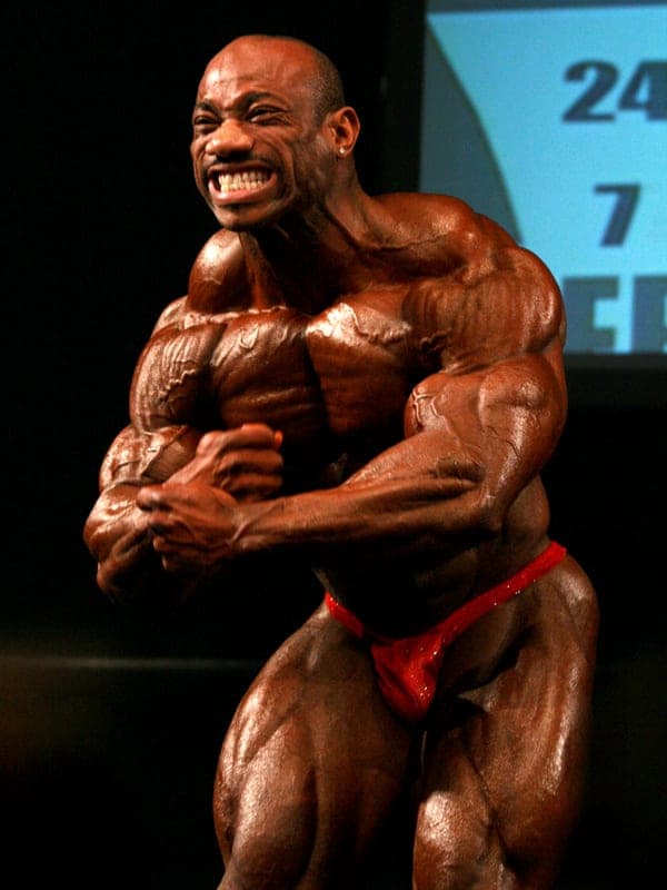 Dexter Jackson em competição
